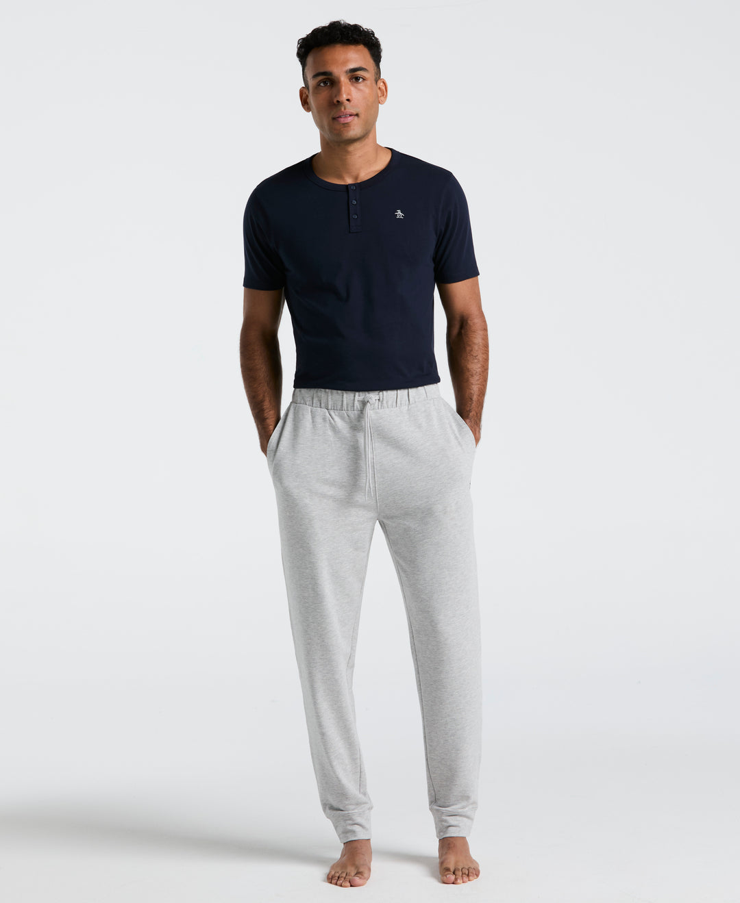 Heather Jogger Pant (Pearl Grey Heather) 