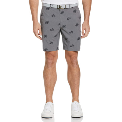 Karaoke Print Golf Shorts (Dark Caviar Heather) 