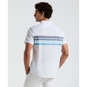 Lawn Chest Stripe Shirt (Bright White) 