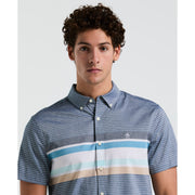 Lawn Chest Stripe Shirt (Blue Wing Teal) 