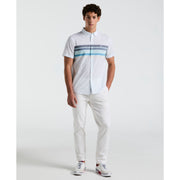 Lawn Chest Stripe Shirt (Bright White) 