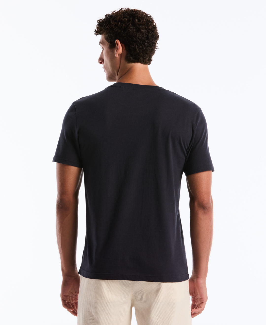 Graphic Leaf Pete Cotton Tee (Dark Sapphire) 