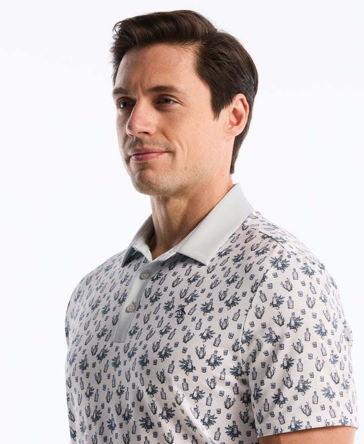 Lemon Drop Golf Polo-Golf Polos-Original Penguin