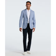 Light Blue Check Sport Coat-Suit Jackets-Original Penguin