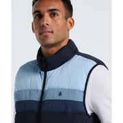 Lightweight Faux Down Vest (Dark Sapphire) 