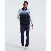 Lightweight Faux Down Vest (Dark Sapphire) 