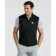 Lightweight Full Zip Golf Gilet-Golf Jackets-Caviar-S-Original Penguin