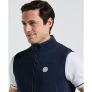 Lightweight Full Zip Golf Gilet (Black Iris) 