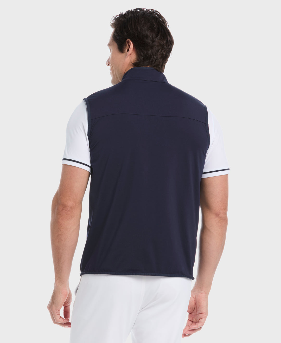Lightweight Full Zip Golf Gilet (Black Iris) 