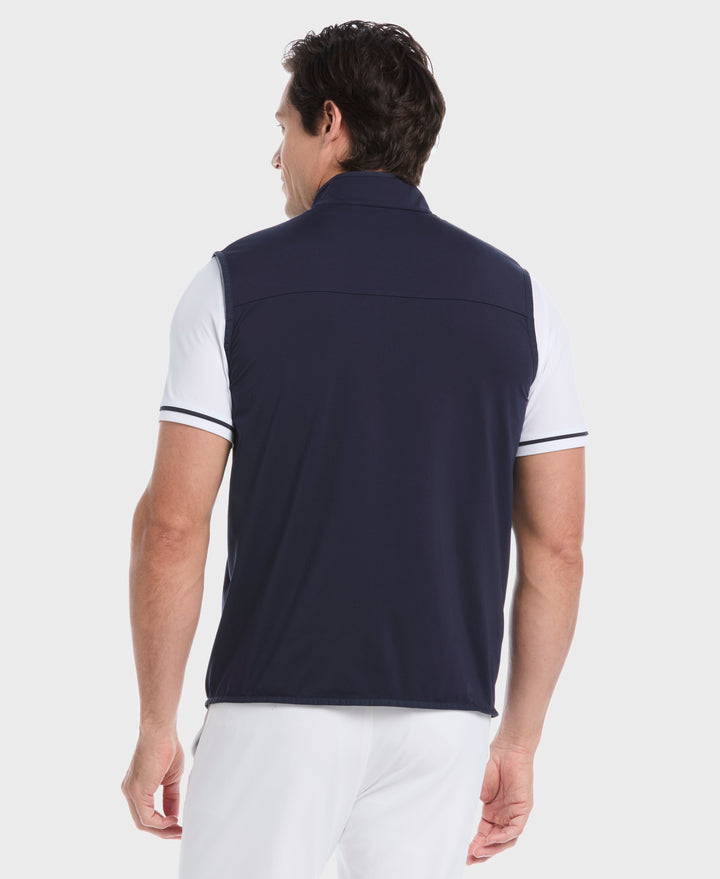 Lightweight Full Zip Golf Gilet (Black Iris) 