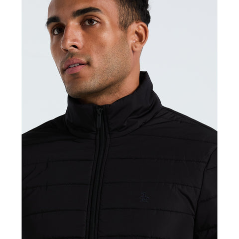 Lightweight Polyfill Jacket (True Black) 