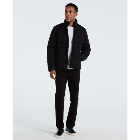Lightweight Polyfill Jacket (True Black) 
