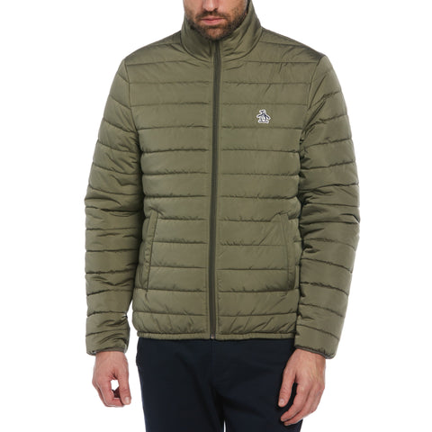 Lightweight Polyfill Jacket (Dusty Olive) 