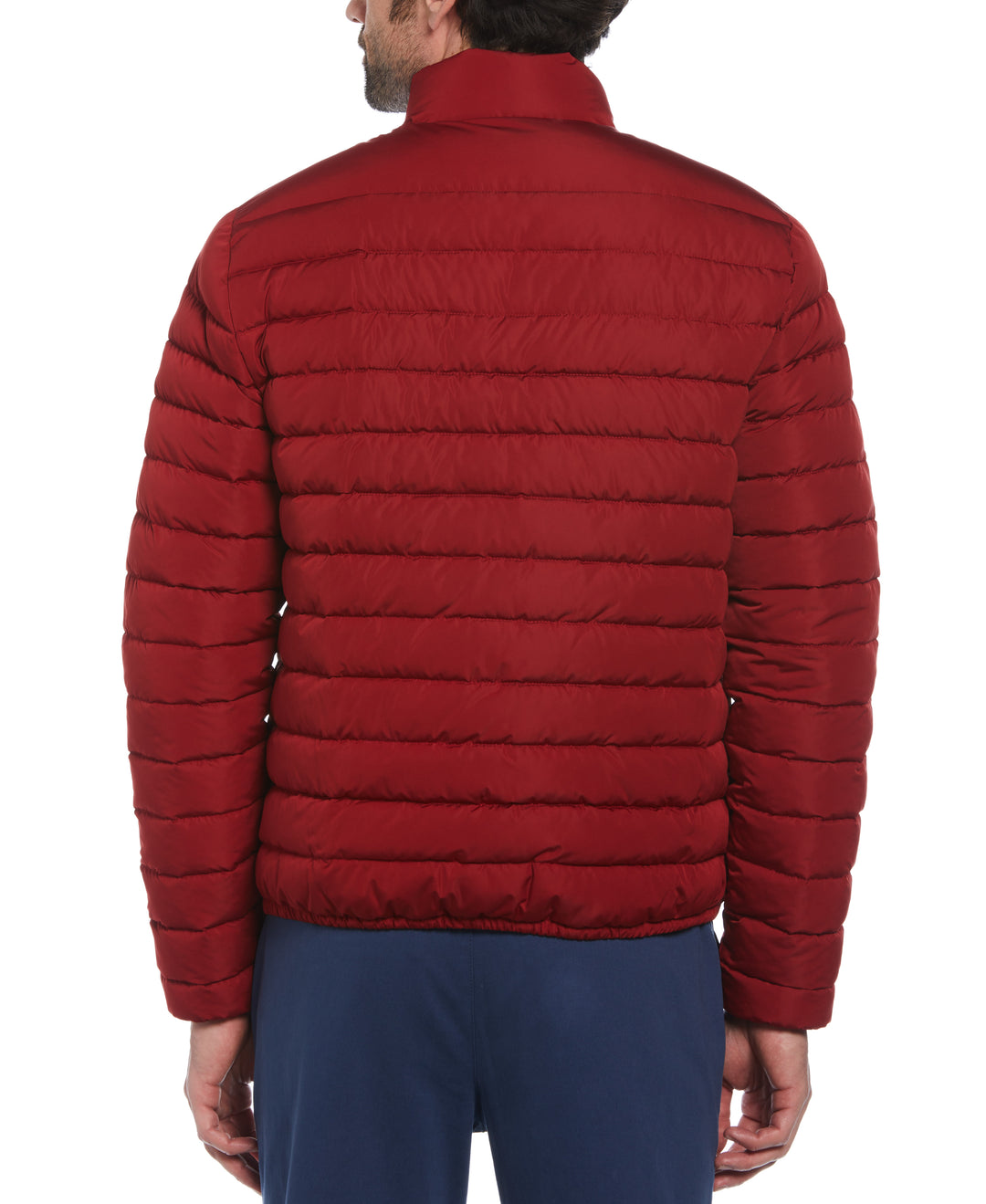 Lightweight Puffer Jacket (Red Dahlia) 
