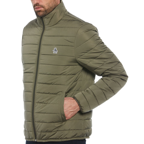 Lightweight Polyfill Jacket (Dusty Olive) 
