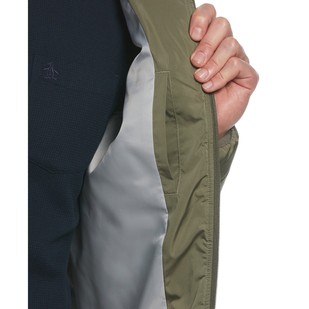 Lightweight Polyfill Jacket (Dusty Olive) 