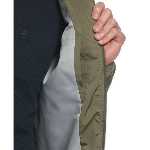 Lightweight Polyfill Jacket (Dusty Olive) 