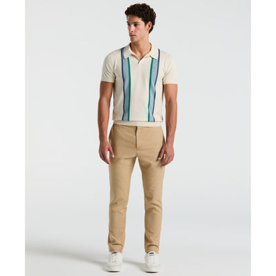 Linen Blend Chino Pant (Travertine) 