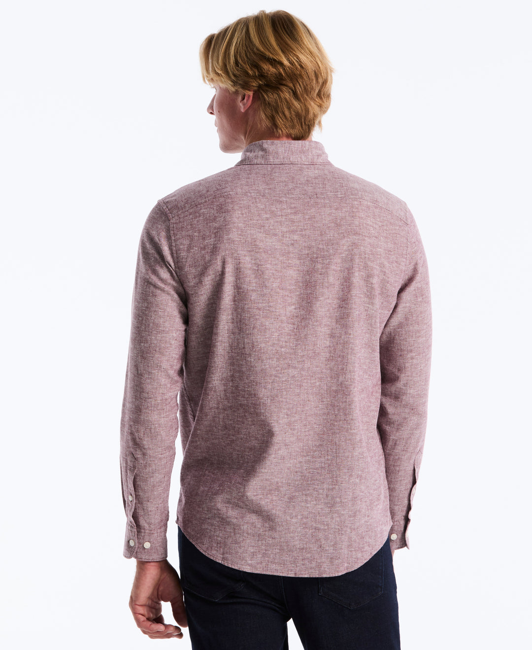 Linen Cotton Stretch Shirt (Port Royale) 