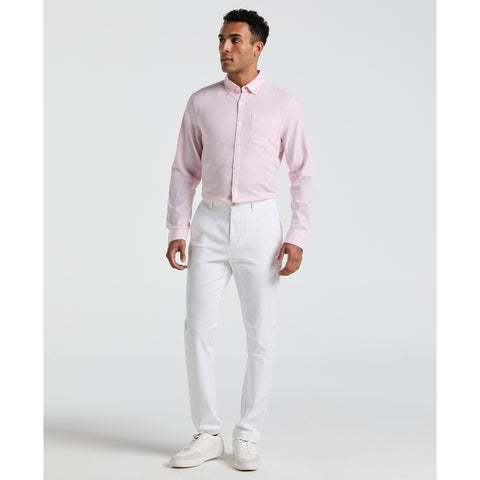 Linen Blend Shirt (Parfait Pink) 