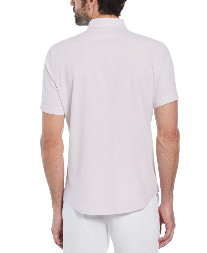 Linen Blend Shirt (Lavender Frost) 