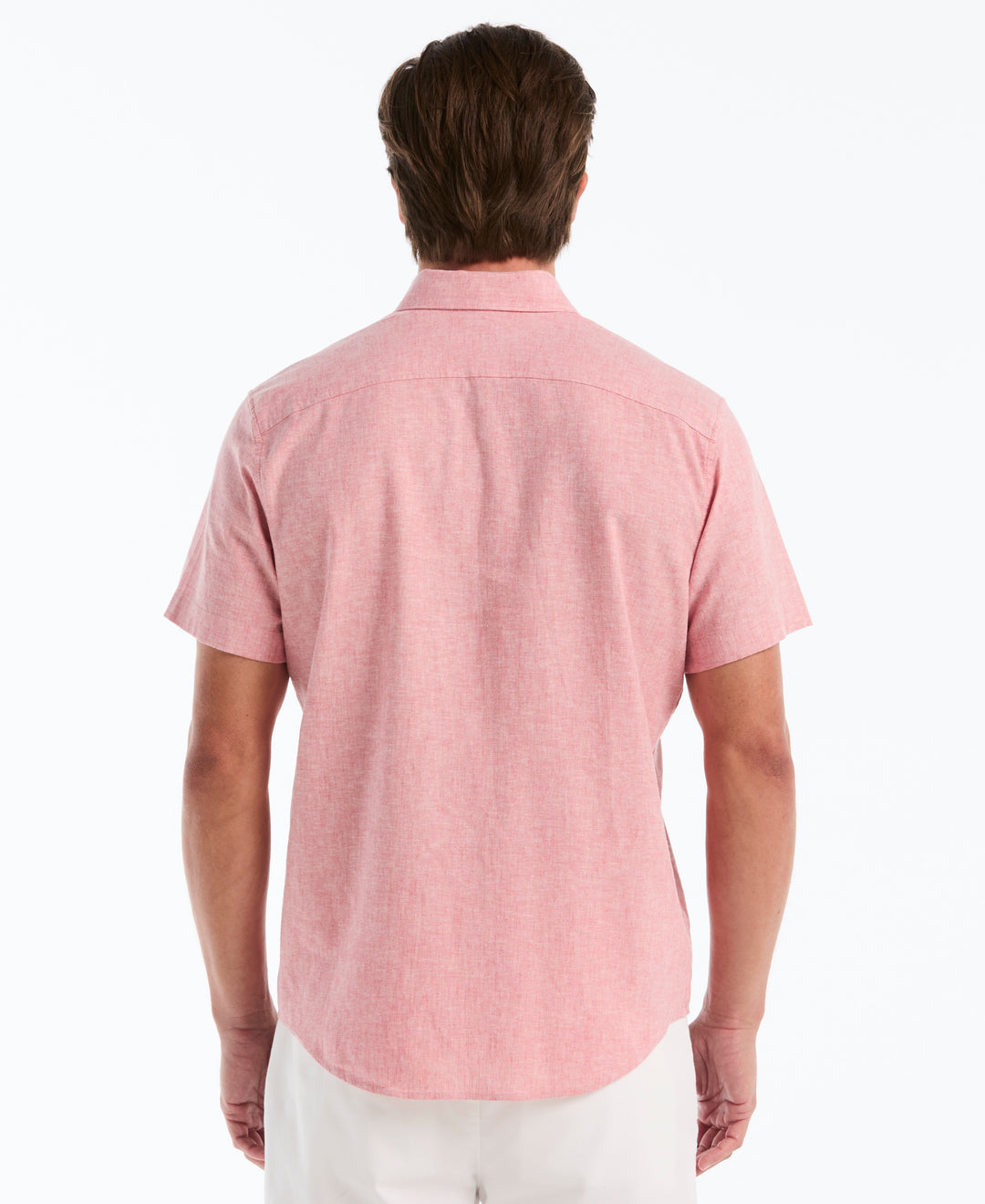 Linen Blend Shirt (Faded Rose) 