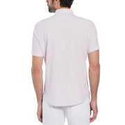 Linen Blend Shirt (Lavender Frost) 