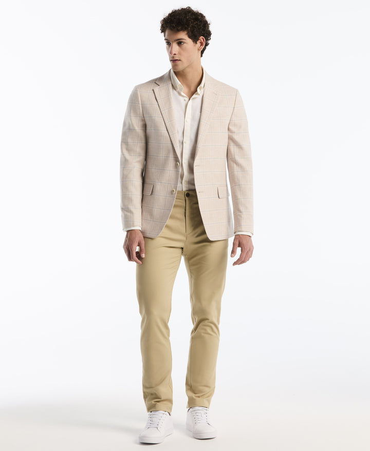 Linen Blend Suit Separate Jacket-Suit Jackets-Original Penguin