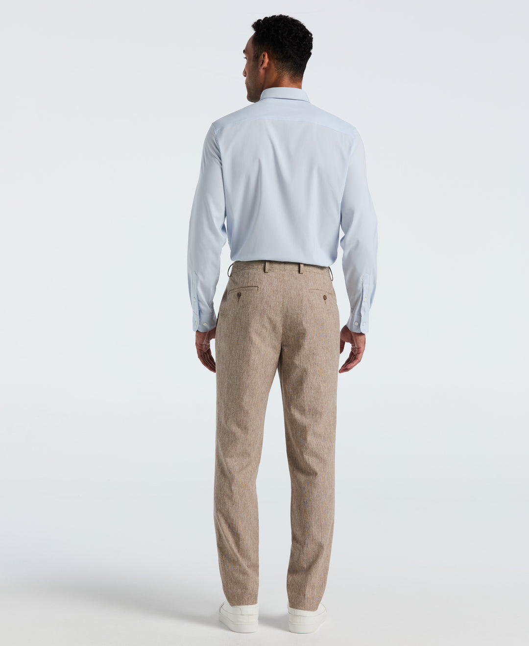 Tan/White Suit Separate Pant (Tan/White) 
