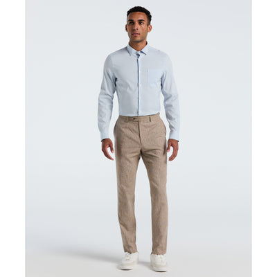 Tan/White Suit Separate Pant (Tan/White) 