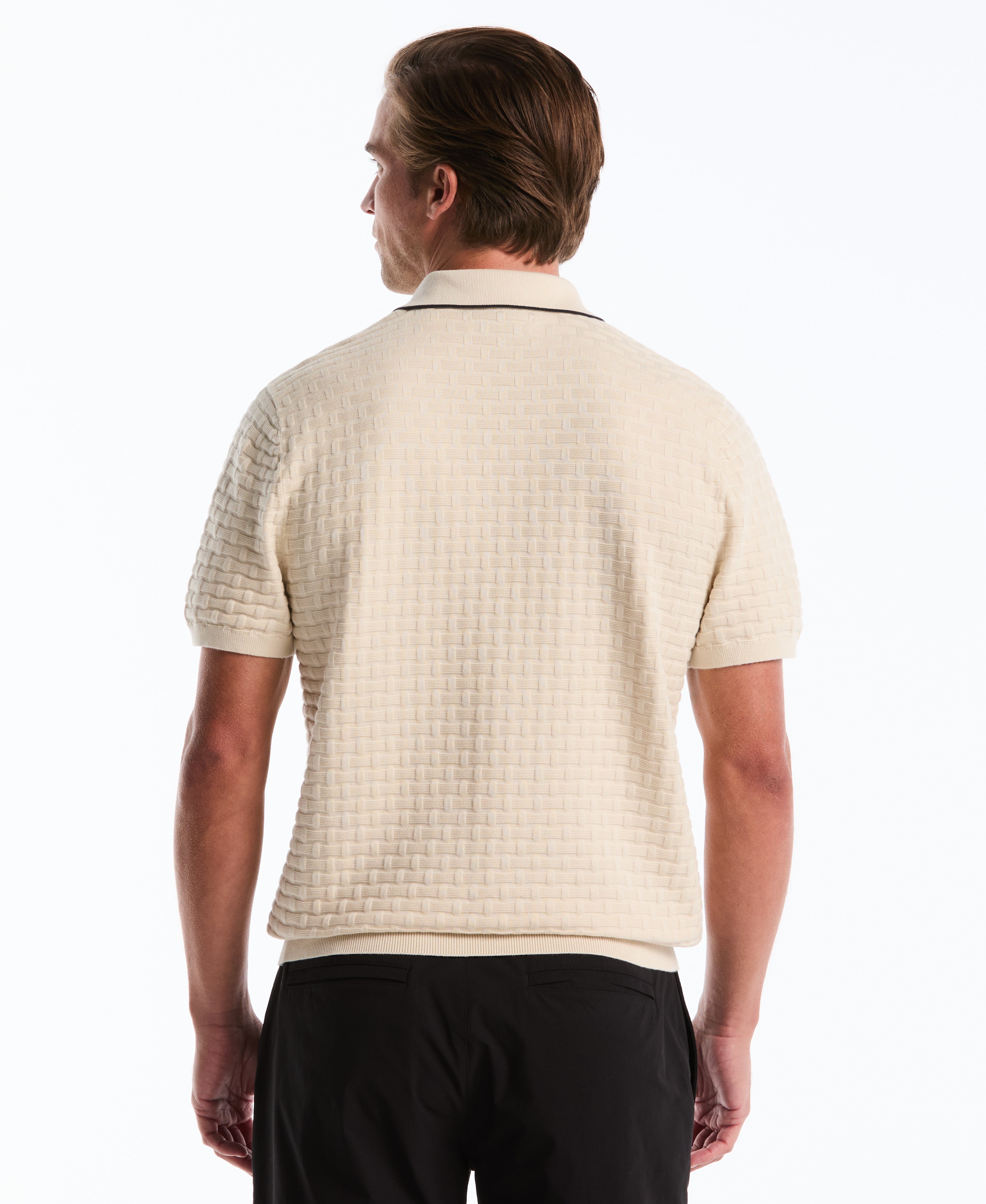 Links Quarter Zip Sweater Polo – Original Penguin US