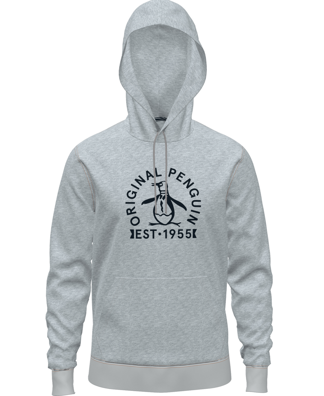 Logo Fleece Hoodie (Rain Heather) 