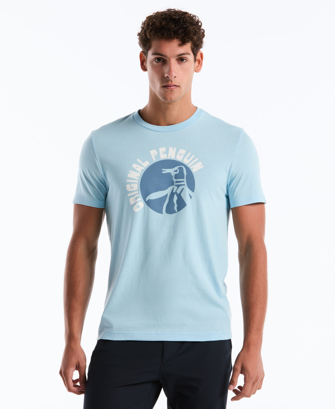 Logo Pete Graphic Tee (Cool Blue) 