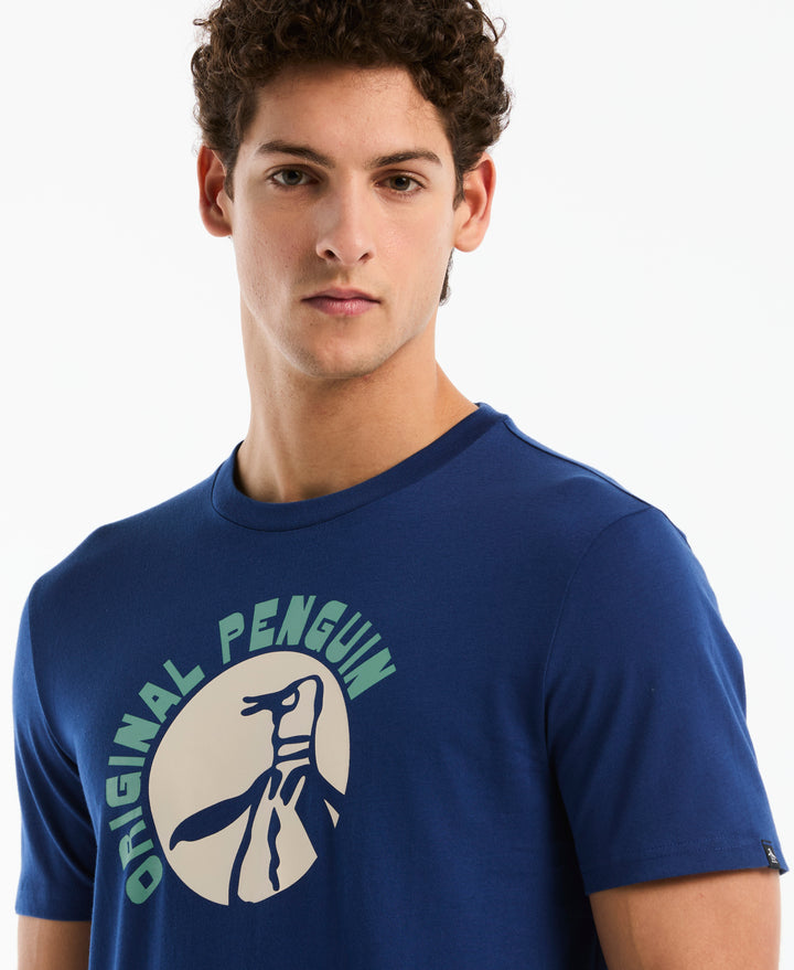 Logo Pete Graphic Tee (Blue Depths) 
