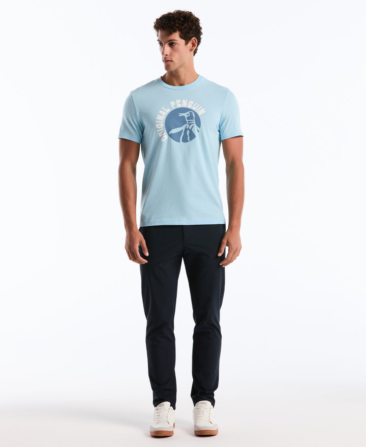Logo Pete Graphic Tee (Cool Blue) 