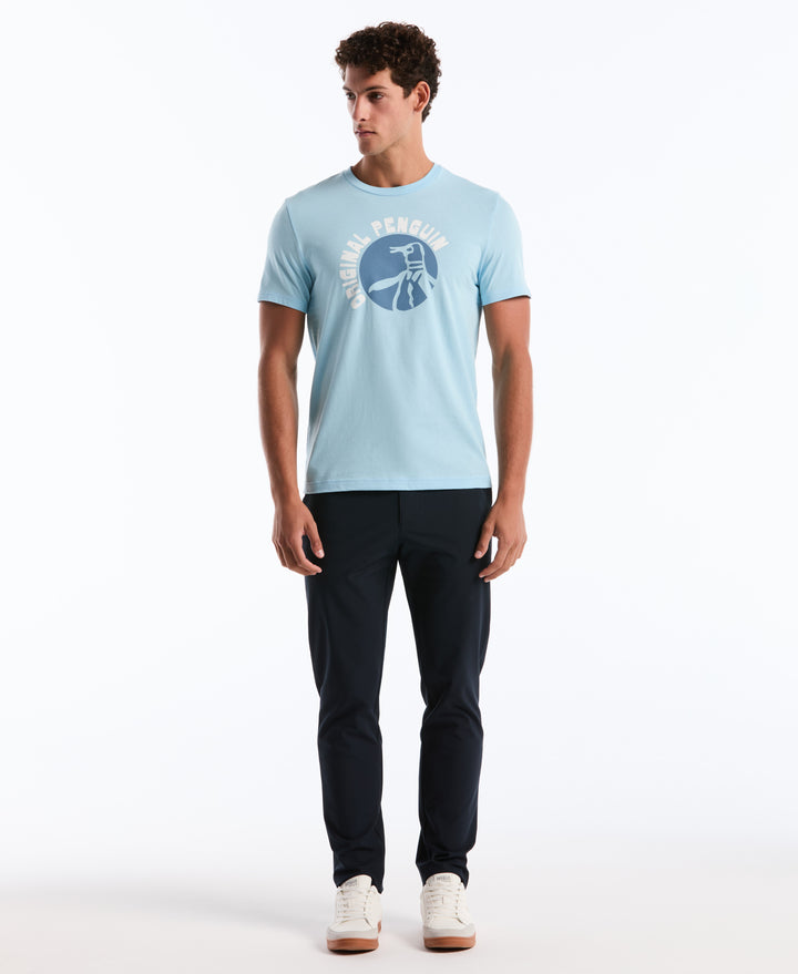 Logo Pete Graphic Tee (Cool Blue) 