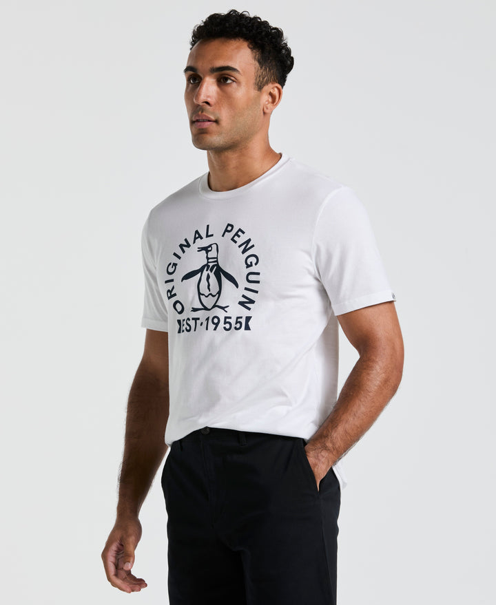Logo Tee-Tees-Bright White-XS-Original Penguin