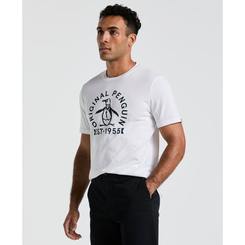 Logo Tee-Tees-Bright White-XS-Original Penguin