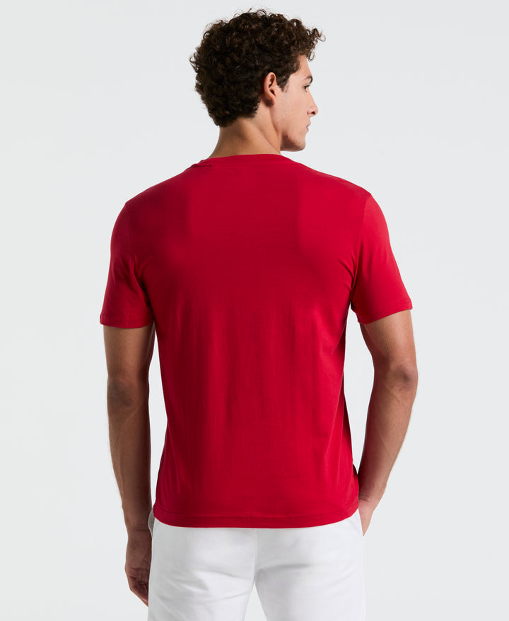 Jersey Graphic Tee (Red) 