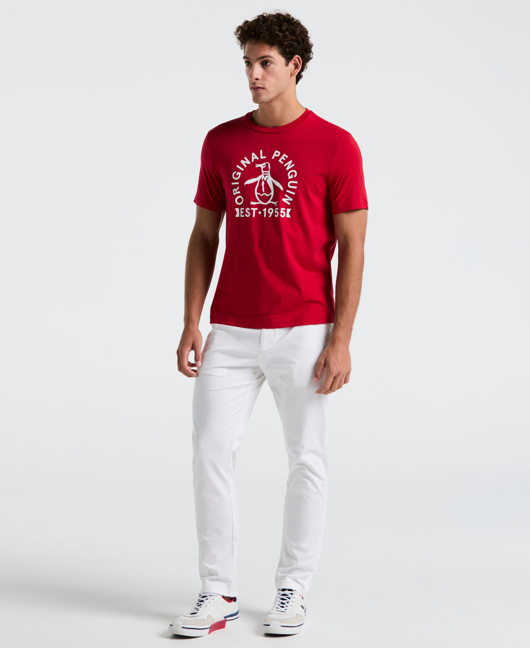 Jersey Graphic Tee (Red) 