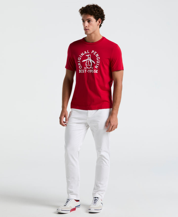 Jersey Graphic Tee (Red) 