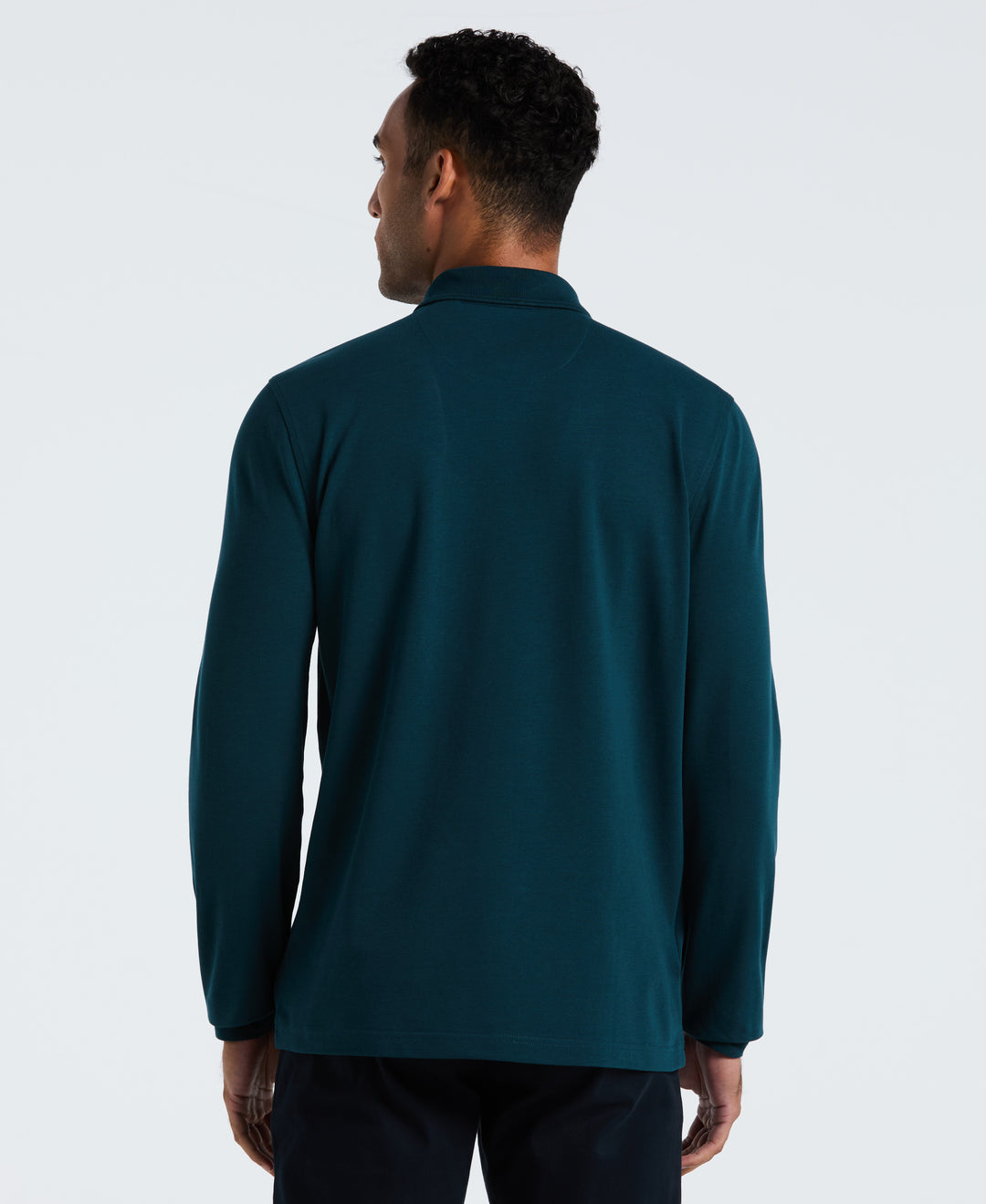 Cotton Pique Tennis Polo (Reflecting Pond) 