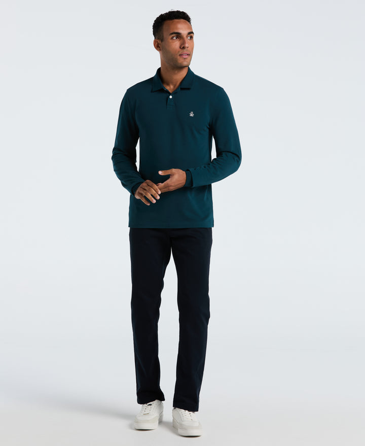 Cotton Pique Tennis Polo (Reflecting Pond) 
