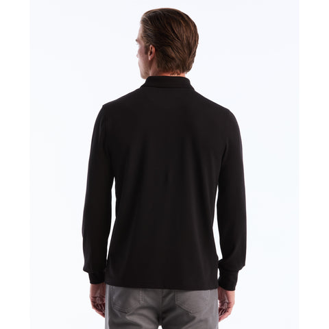 Long Sleeve Pique Polo-Polos-Original Penguin
