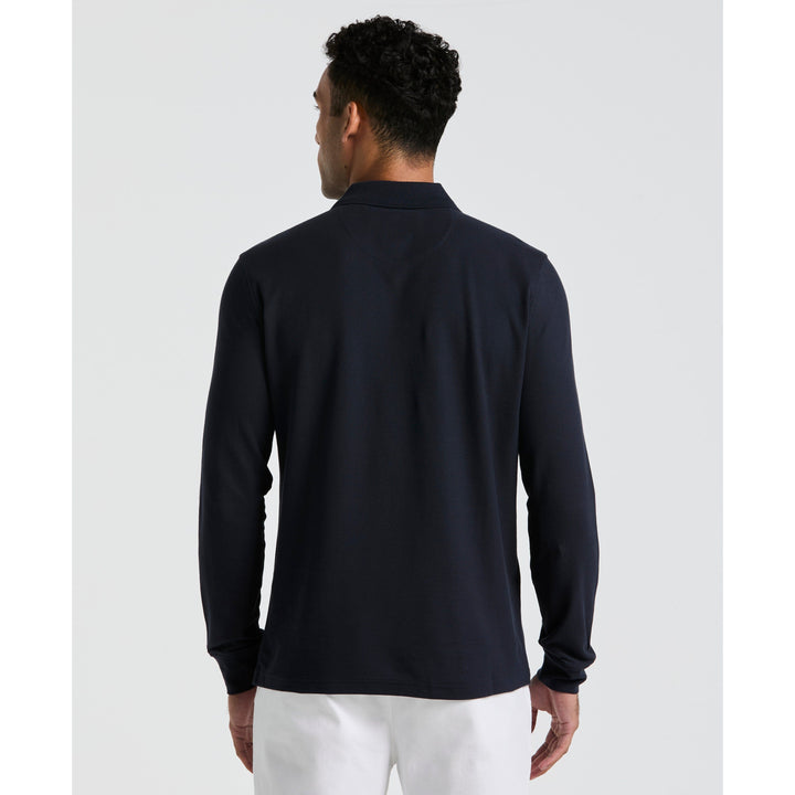 Long Sleeve Pique Polo | Original Penguin US
