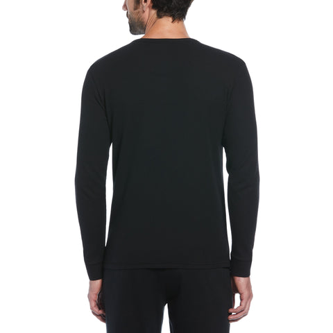 UNIQLO WAFFLE HENLEY NECK T-SHIRT | Coquitlam Centre