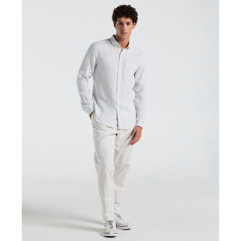 Washed Linen Shirt (Ballad Blue) 