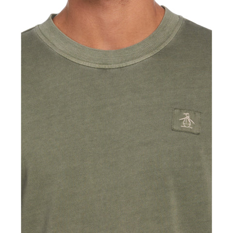 Loop Back Terry Sweatshirt (Dusty Olive) 