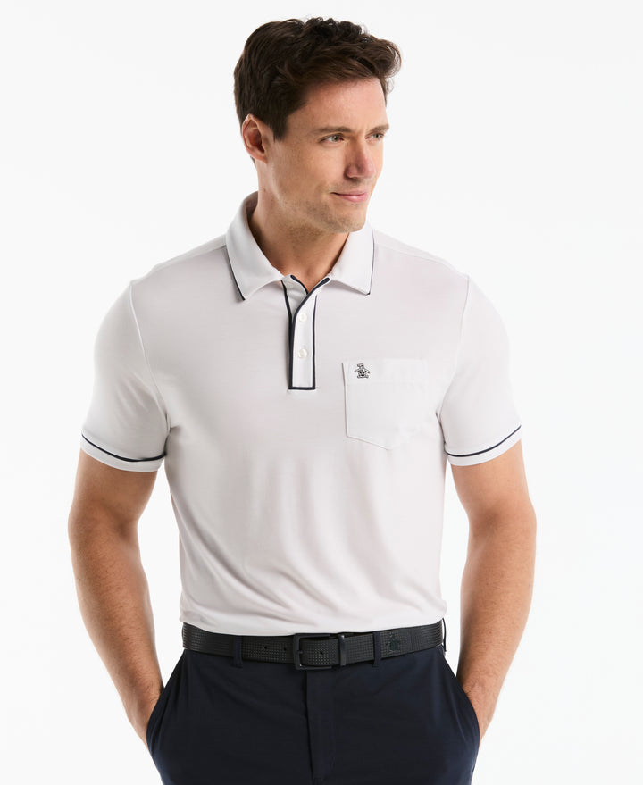 Luxe Heritage Earl Polo (Bright White) 