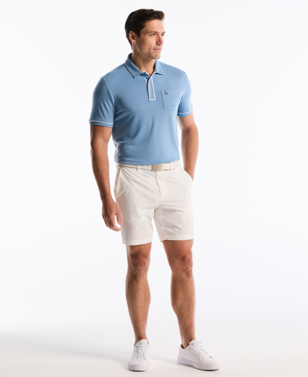 Luxe Heritage Earl Golf Polo-Golf Polos-Original Penguin